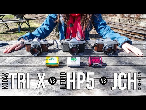 JCH Streetpan vs. Ilford HP5+ vs. Kodak Tri-X