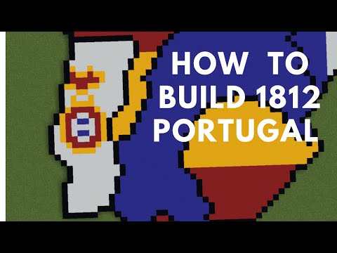 Minecraft Pro Builds Epic 1812 Portugal - Must See!
