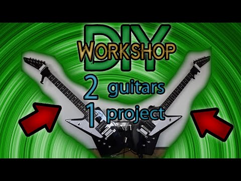 Double Guitar Build - Explorer - DIY Workshop