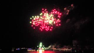 preview picture of video 'Wannsee in Flammen 2012 - Sommerabschluss'