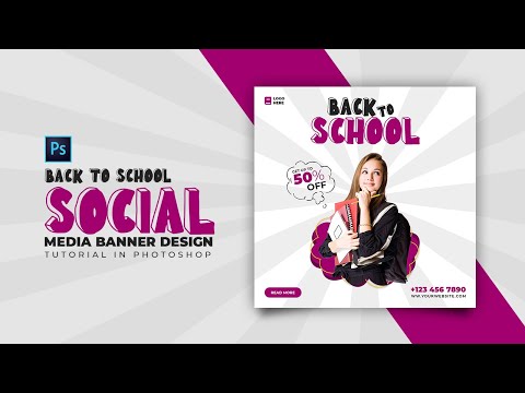 How to Design Furniture Social Media Banner Adobe Photoshop Tutorial Speed Art Grafix Mentor