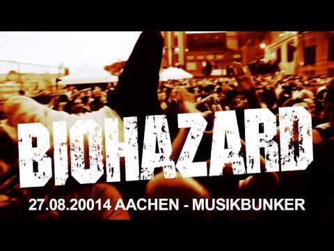 biohazard 27.08.2014 aachen - musikbunker