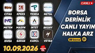 🔴 CANLI | INTET Tavanda Kaç Lot Var ? | Borsa Halka Arz Derinlik Yayın