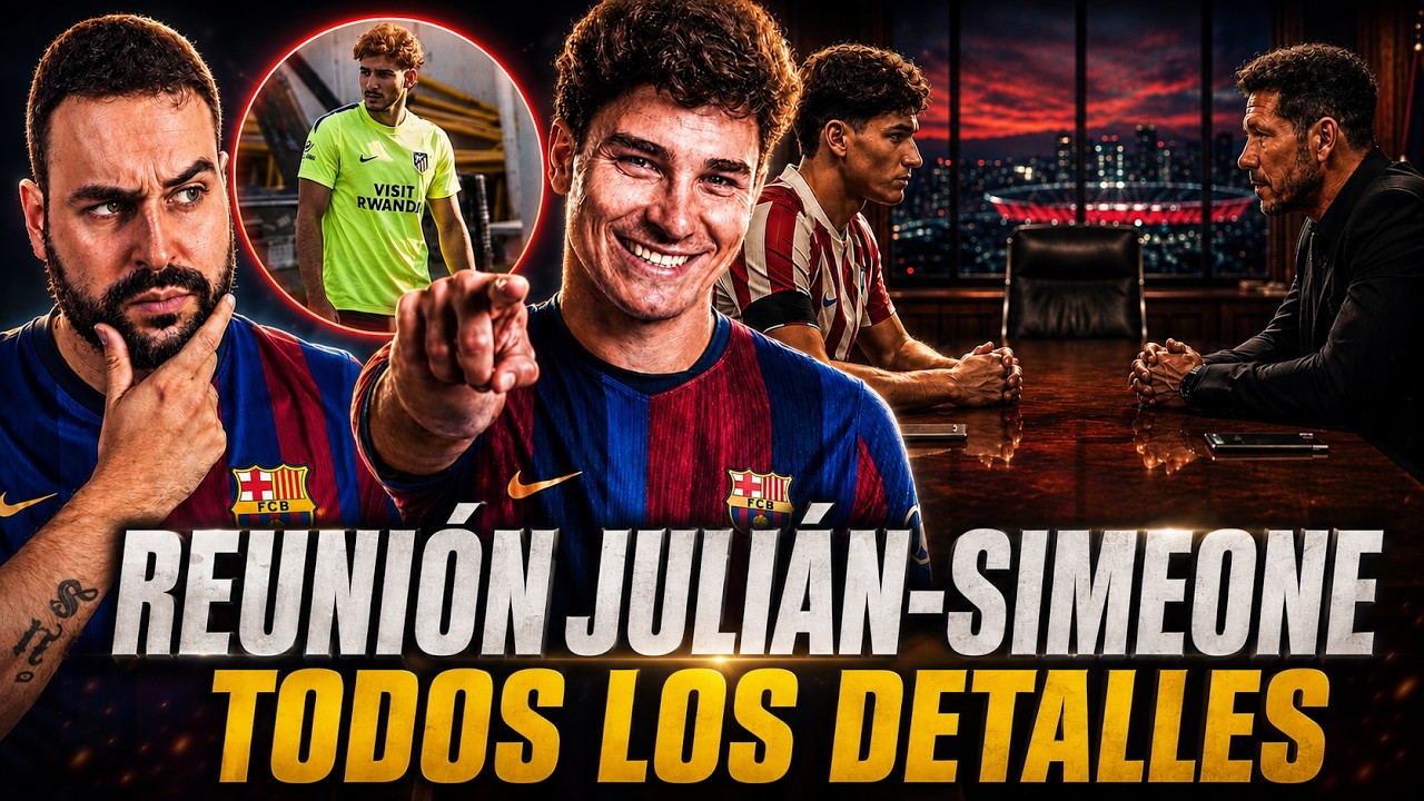 🚨REUNIÓN JULIÁN ÁLVAREZ-SIMEONE - ENTRENA con ACTITUD APÁTICA ¡TODOS los DETALLES!