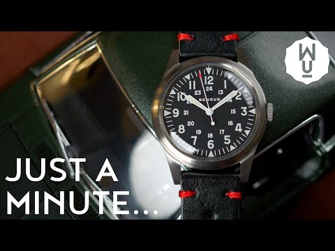 Just a Minute... Benrus The Series # 3061 Field Watch Overview | Windup Watch Shop