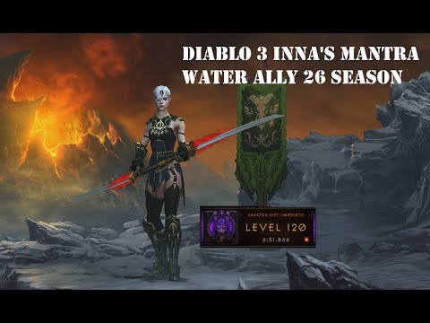 Diablo 3 Inna's Mantra Water Ally 26 season