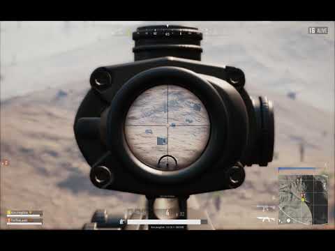 PUBG SKS headshots from 491m