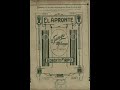 EL APRONTE - TANGO MILONGA - ROBERTO FIRPO - 1914