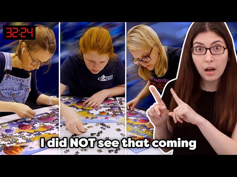 MAJOR Upset at the National Jigsaw Puzzle Championships - YouTube