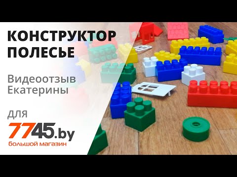 фото конструктор полесье поштучно, 215 деталей 0