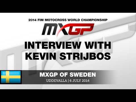 MXGP of Sweden 2014 Interview with Kevin Strijbos - Motocross