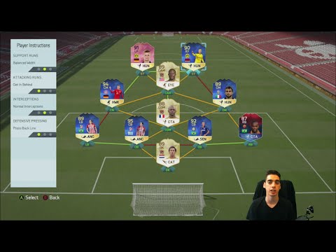 FIFA 16 - 4-1-2-1-2(2) INSTRUCTIONS/CUSTOM TACTICS VIDEO