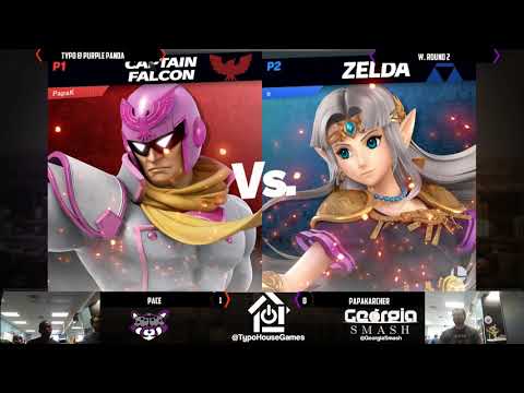 Panda Smash Monday 7/8/19 - Pace(Zelda) VS PapaKArcher(K. Rool/Falcon) - Winners Semis