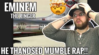 [Industry Ghostwriter] Reacts to: Eminem- The Ringer (Reaction)- Bye bye mumble rap 😂