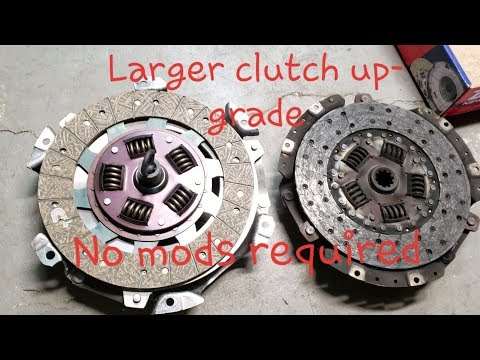 How to change and upgrade clutch in a 1989 ford f150