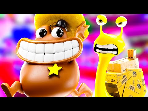 Slow Seline VS Sheriff (Garten of Banban Chapter 3 Animation)