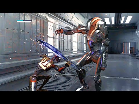 B2 Super Battle Droid VS All Droids - STAR WARS JEDI SURVIVOR