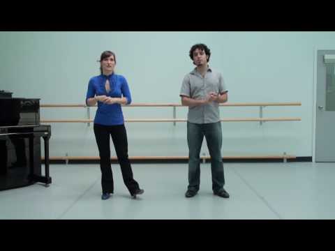 Learn The Shim Sham Routine - Part 3/7 - Pushes and Cross Overs