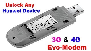 How to Unlock any huawei Evo Wingle & dongle device 3G & 4G in 2019