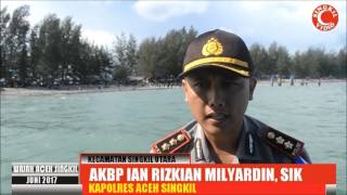 preview picture of video 'PATROLI PANTAI POLRES ACEH SINGKIL / SINGKIL VIDEO'