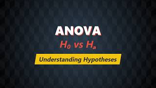 ANOVA Hypotheses Explained: H0 vs Ha and the Omnibus Test