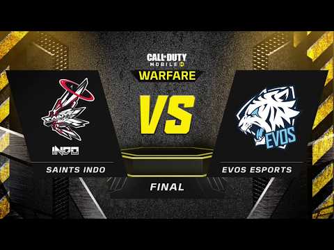 SAINTS INDO VS EVOS ESPORTS TURNAMEN CODM - WARFARE [FINAL]