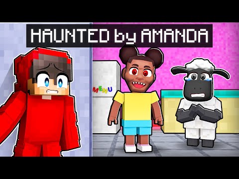 Haunted by AMANDA THE ADVENTURER in Minecraft!