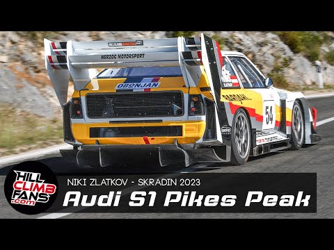 Audi S1 Pikes Peak quattro PROSPEED - Niki Zlatkov || Hill Climb Skradin 2023