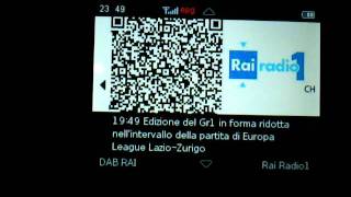 preview picture of video 'Reception DAB radio in  THIENE (Vicenza) ITALY'