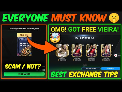 GET Free 99 OVR Players ???? (TOTS Exchange Best Tips) - 0 to 100 OVR as F2P Series [Ep26]