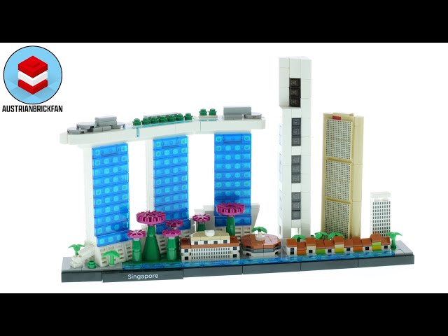 Vídeo relacionado con LEGO Architecture Singapur Kit de Construcción Creativa y Manualidades para Adultos, Maqueta para Construir de Monumentos, Colección de Ciudades, Regalo para Hombres y Mujeres 21057
