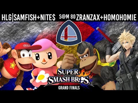 Sm4sh@Mines 80 - Nite$ + HLG|SAMFISH [L] Vs. BEP|HomoHomie + RRS|Zranzax [W] - Doubles Grand Finals
