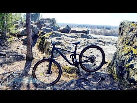 Ruosniemi || Cube Stereo One77 170 || Lenkin jälkeen Bike Park check [4K]