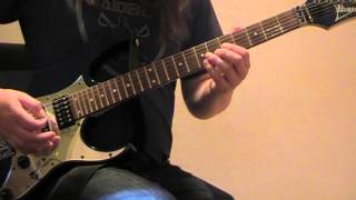 Skid Row - The threat guitar lesson