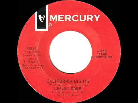 1967 HITS ARCHIVE: California Nights - Lesley Gore (mono 45)