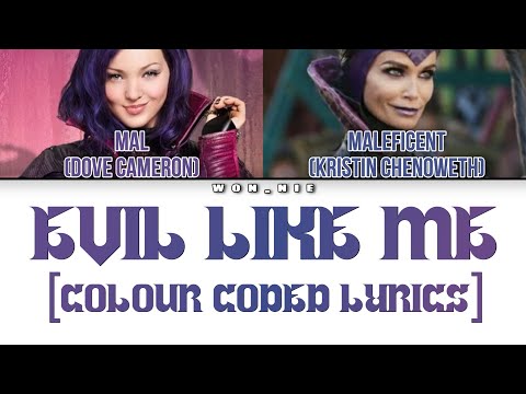 Evil Like Me By Descendants (Colour Coded Lyrics)
