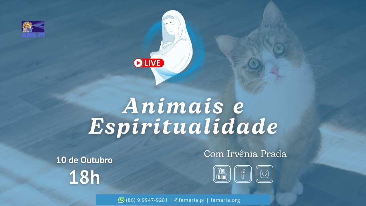 Animais e Espiritualidade com Irvênia Prada (AME BRASIL)