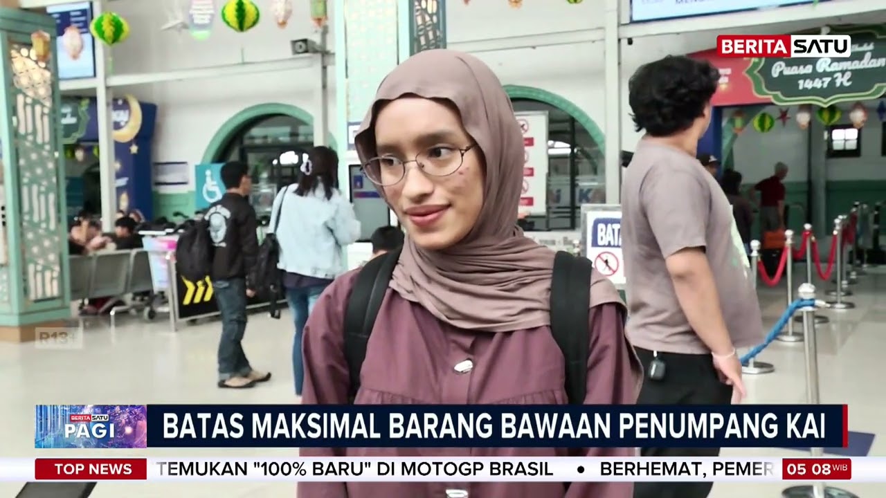 KAI Buat Aturan Baru Batas Berat dan Dimensi Barang Bawaan Penumpang #Beritasatu