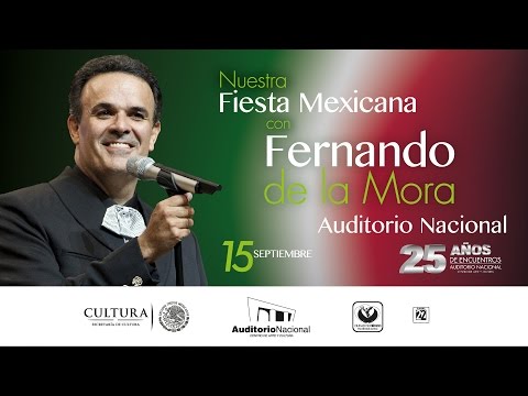 #NuestraFiestaMexicana con Fernando de la Mora