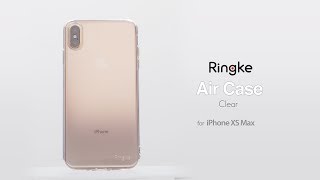 Ringke Air Hoesje Apple iPhone XS Max Transparant Hoesjes