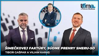 Šimečkovej faktúry, súdne prehry Smeru-SD | Tibor Gašpar a Viliam Karas, poslanci NR SR