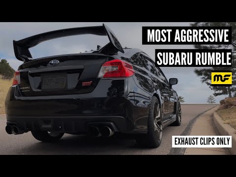 Best Exhaust for the Subaru WRX | MagnaFlow Axle-Back Comp Series (Inexpensive & Unsponsored)