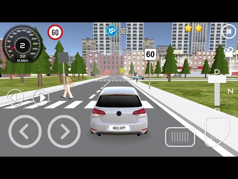 Driving School 3D (by nullapp) Car Game #1 Walkthrough - YouTube