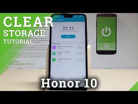 How to Clear Storage on Honor 10 - Free Up Space |HardReset.Info