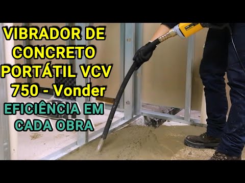 Vibrador de Concreto Portátil VCV 750 _ VONDER - Tudo que Você Precisa Saber!