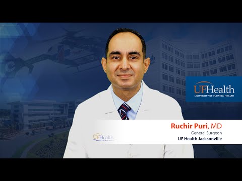 General surgery at UF Health Jacksonville by Dr. Ruchir Puri