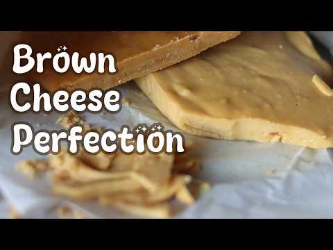 How to Make Norwegian Brunost at Home | Sheep Milk Based Brown Cheese Recipe