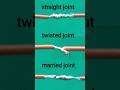 Two Wire Connection An Easy Way To Join Two Wires Electrical Electric Wire Shortvideo Short