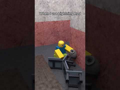 When I use Lightning Rod in 99 Nights in the Forest ☠️