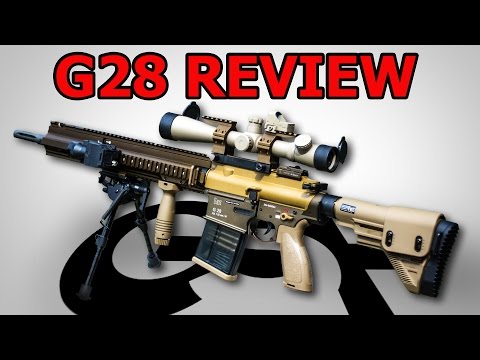 HK G28 Airsoft Review - VFC G28 SAEG Test GSPAirsoft german / deutsch